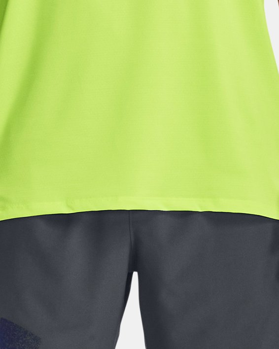 Men's UA Tech™ Vent Short Sleeve in Green image number 2