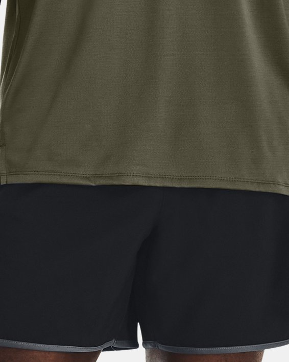 Men's UA Tech™ Vent Short Sleeve, Green, pdpMainDesktop image number 2