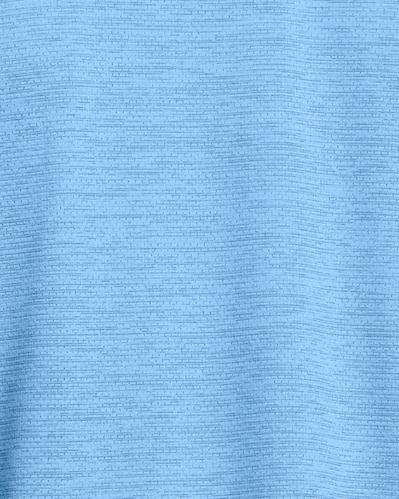 男士UA Tech™ Vent短袖T恤 in Blue image number 1