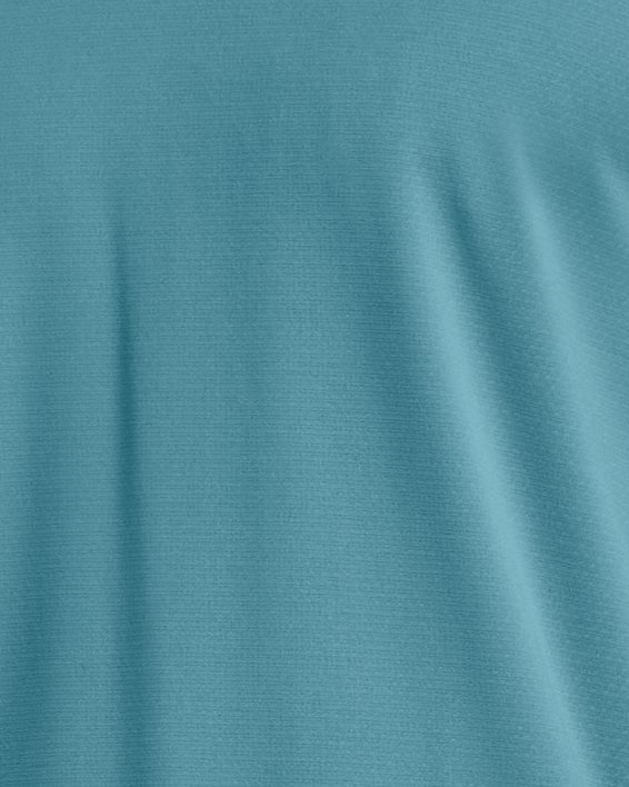男士UA Tech™ Vent短袖T恤 in Blue image number 0