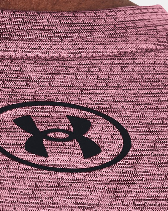 เสื้อแขนสั้น UA Tech™ Vent สำหรับผู้ชาย in Pink image number 3