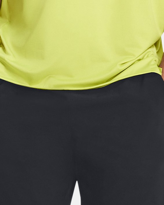 Men's UA Tech™ Vent Short Sleeve in Yellow image number 2