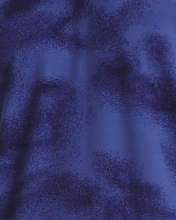 Men's UA RUSH™ Energy Print Short Sleeve in Blue image number 0
