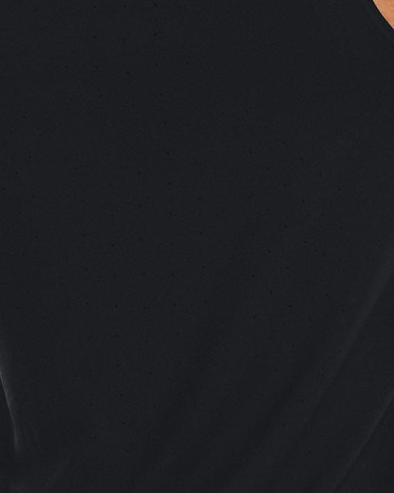 Camiseta sin mangas UA Iso-Chill Laser para mujer, Black, pdpMainDesktop image number 1