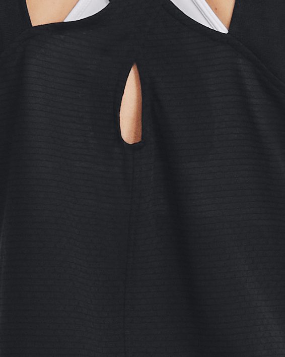 Women's UA Streaker Deco Diamond Short Sleeve in Black image number 1