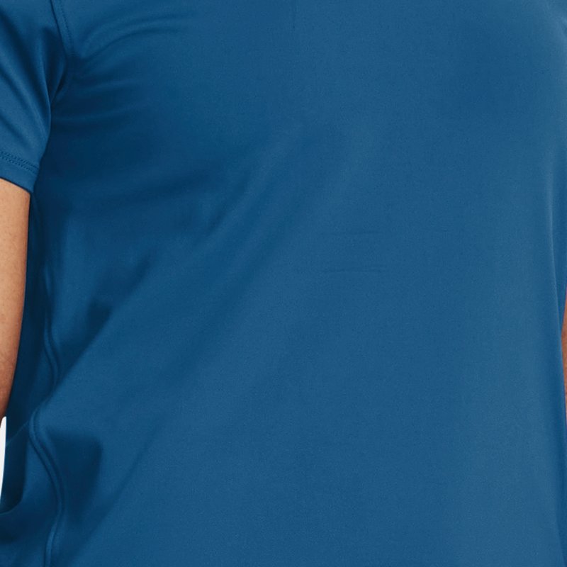 Camiseta Under Armour Iso-Chill Laser para mujer Varsity Azul / Varsity Azul / Reflectante L
