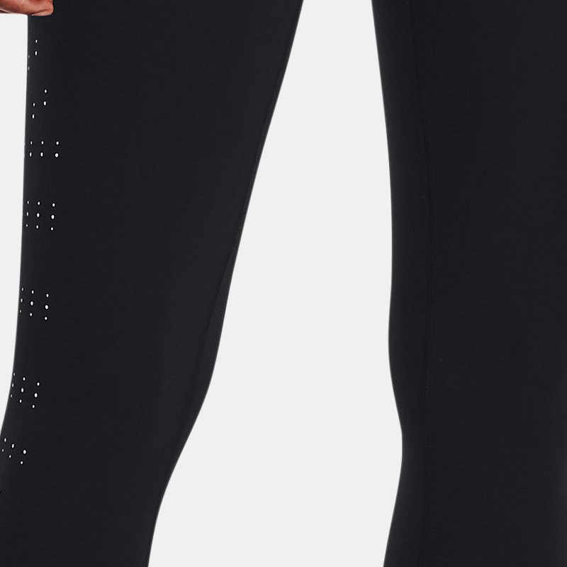 Women's Under Armour Fly-Fast Elite Ankle Tights Black / Black / Reflective XL