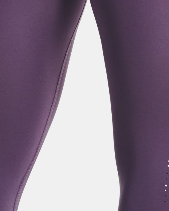 Women's UA Fly-Fast Elite Ankle Tights in Purple image number 1