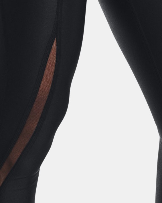 กางเกงรัดรูปเหนือข้อเท้า UA Fly Fast Elite Iso-Chill สำหรับผู้หญิง in Black image number 0