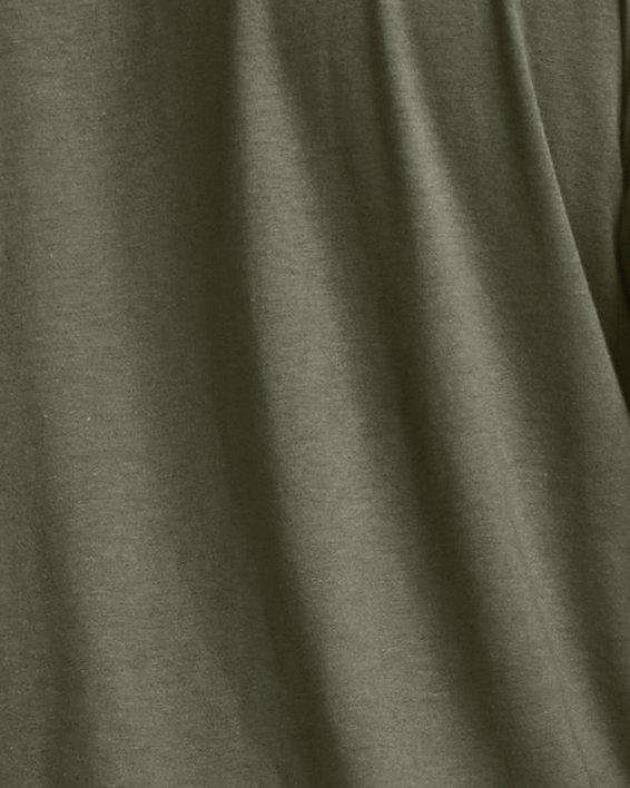Men's UA Camo Chest Stripe Short Sleeve, Green, pdpMainDesktop image number 1
