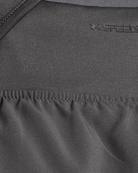 Pantalón corto de 18 cm UA Launch Elite 2-in-1 para hombre, Gray, pdpMainDesktop image number 3