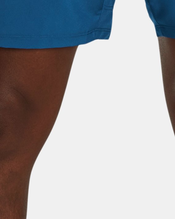 Men's UA Launch Elite 2-in-1 7'' Shorts in Blue image number 0