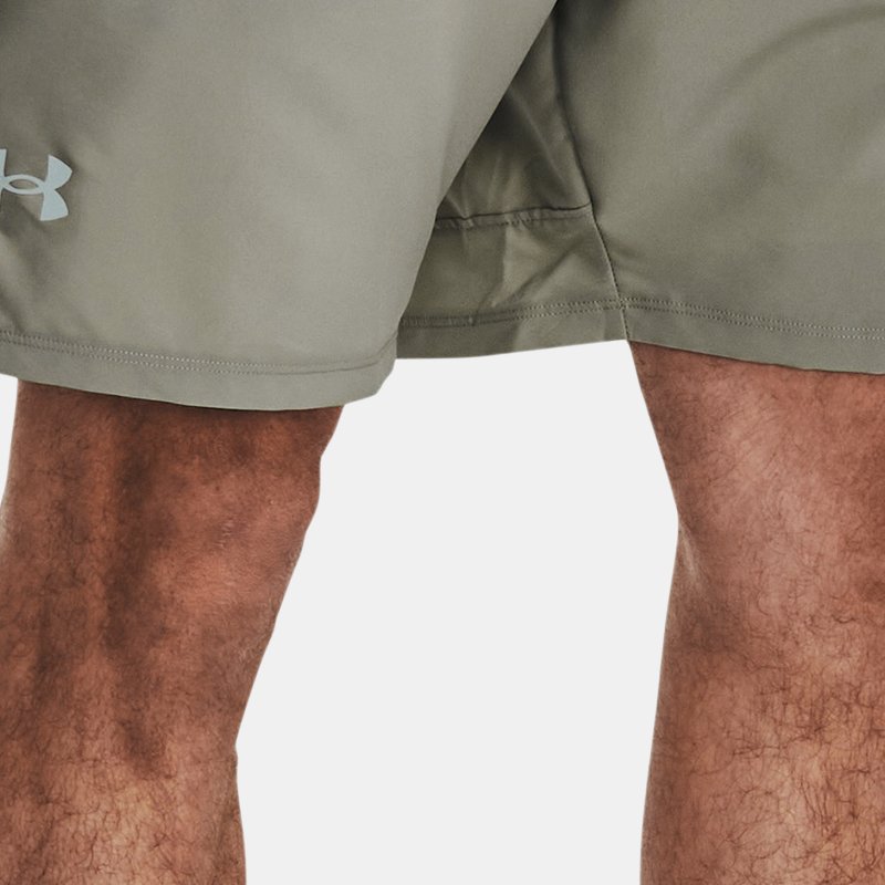 Men's  Under Armour  Launch Elite 2-in-1 7'' Shorts Grove Green / Grove Green / Reflective S