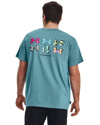 Men's UA Checkered Heavyweight Short Sleeve image number 1