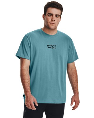 Men's UA Checkered Heavyweight Short Sleeve image number 0