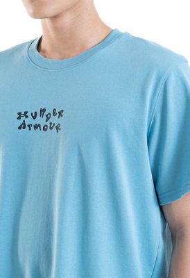 남성 UA 체커드 헤비웨이트 반팔 image number 3