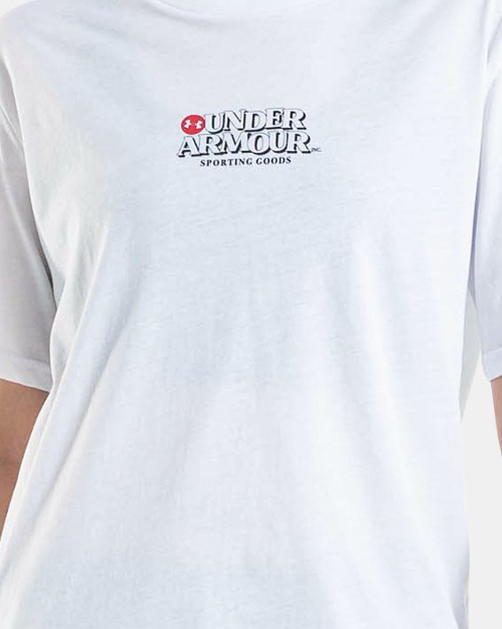 Men's UA Sporting Goods Short Sleeve in White image number 3