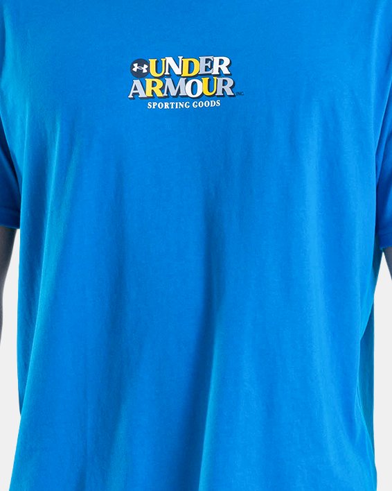Men's UA Sporting Goods Short Sleeve in Blue image number 0