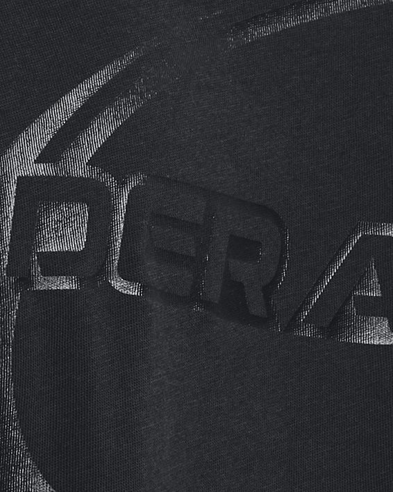 เสื้อแขนสั้น UA Sportstyle สำหรับผู้ชาย in Black image number 3