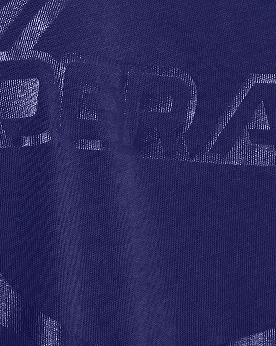 Men's UA Sportstyle Short Sleeve in Blue image number 3