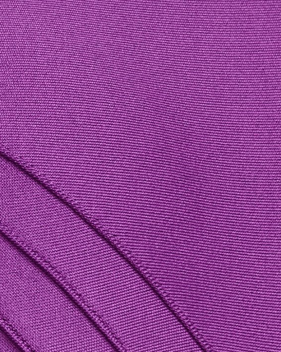 Women's UA Infinity Mid Pintuck Sports Bra in Purple image number 8