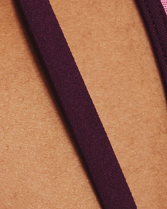 Bra deportivo UA Infinity Low Mesh para mujer, Purple, pdpMainDesktop image number 8