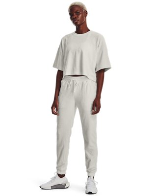 Pants UA Journey Terry para mujer, Gray, pdpMainDesktop image number 2