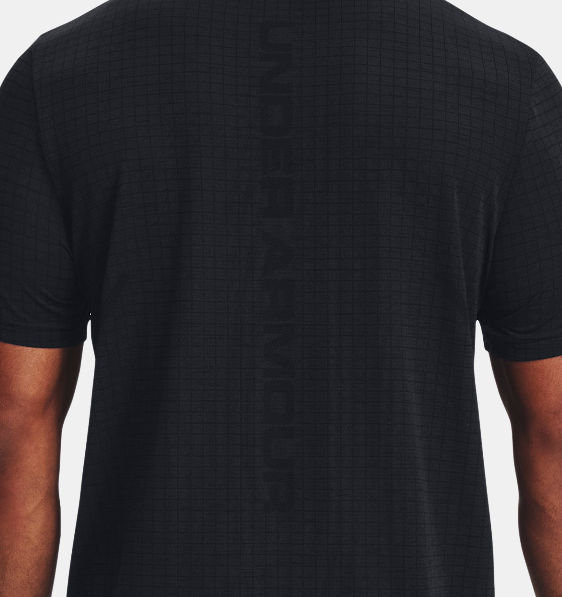  UA Seamless Grid SS, Blue - men's short sleeve t-shirt -  UNDER ARMOUR - 36.07 € - outdoorové oblečení a vybavení shop