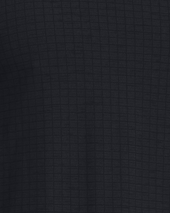 Men's UA Seamless Grid Short Sleeve, Black, pdpMainDesktop image number 0