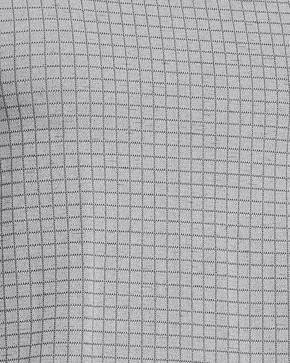 Men's UA Seamless Grid Short Sleeve, Gray, pdpMainDesktop image number 0