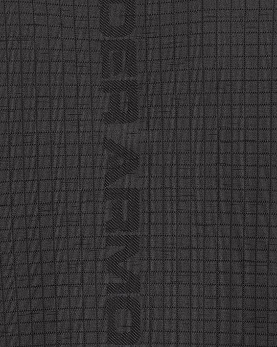 Maglia a maniche corte UA Seamless Grid da uomo, Gray, pdpMainDesktop image number 1