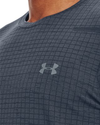 Men's UA Seamless Grid Short Sleeve Under Armour NZ