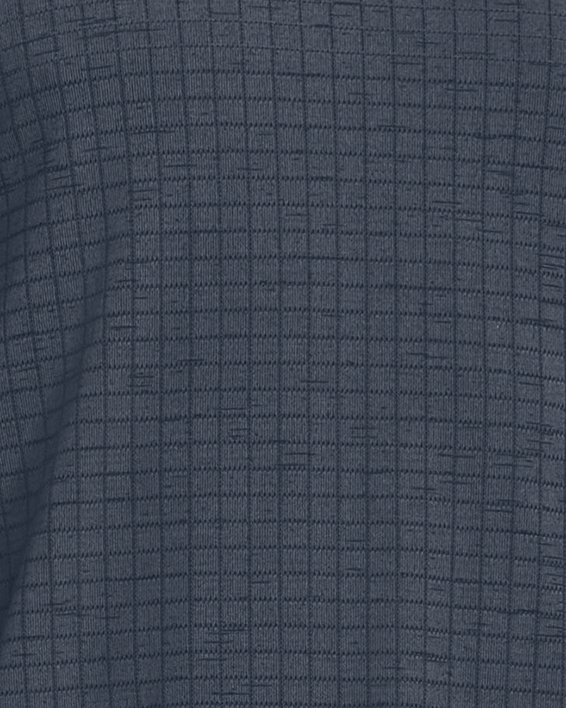 เสื้อแขนสั้น UA Seamless Grid สำหรับผู้ชาย in Gray image number 0