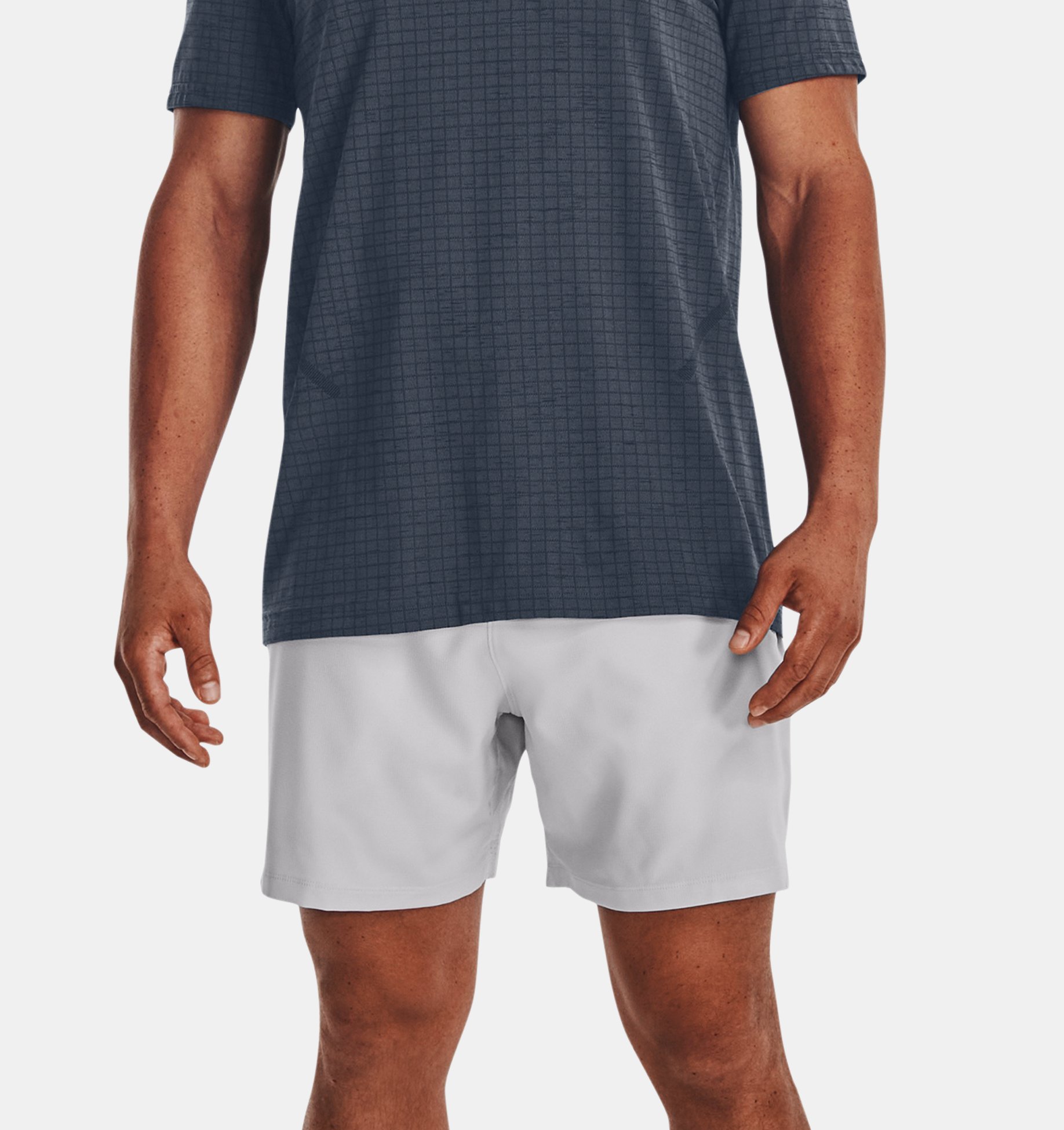 Under Armour Men's Seamless Grid SS Tee - Yellow/Grey – Alive & Dirty