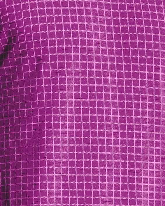 Men's UA Seamless Grid Short Sleeve in Purple image number 0
