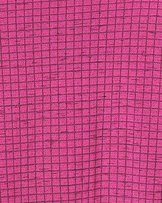 Haut à manches courtes UA Seamless Grid pour homme, Pink, pdpMainDesktop image number 0