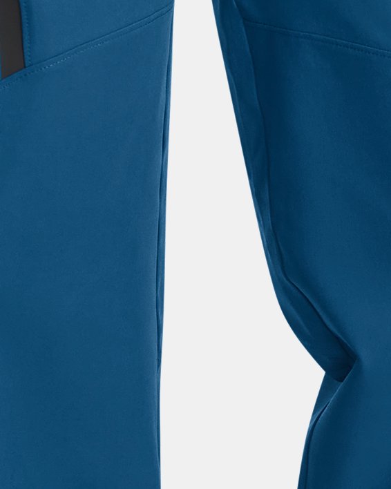 Women's UA Unstoppable Pants in Blue image number 0