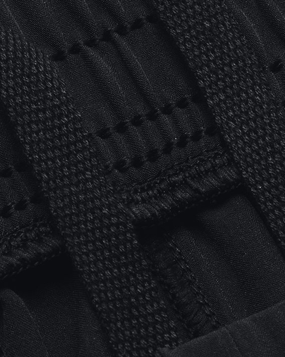 Shorts tejidos de 13 cm UA Flex para mujer, Black, pdpMainDesktop image number 4