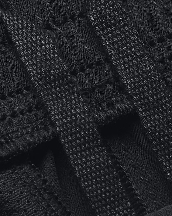 Shorts de tejido de 8 cm (3 in) UA Flex para mujer, Black, pdpMainDesktop image number 4