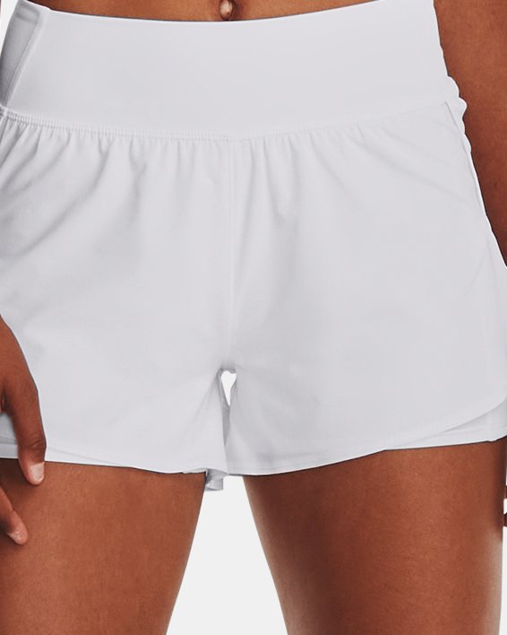 Women's UA Vanish 2-in-1 Shorts, White, pdpMainDesktop image number 2