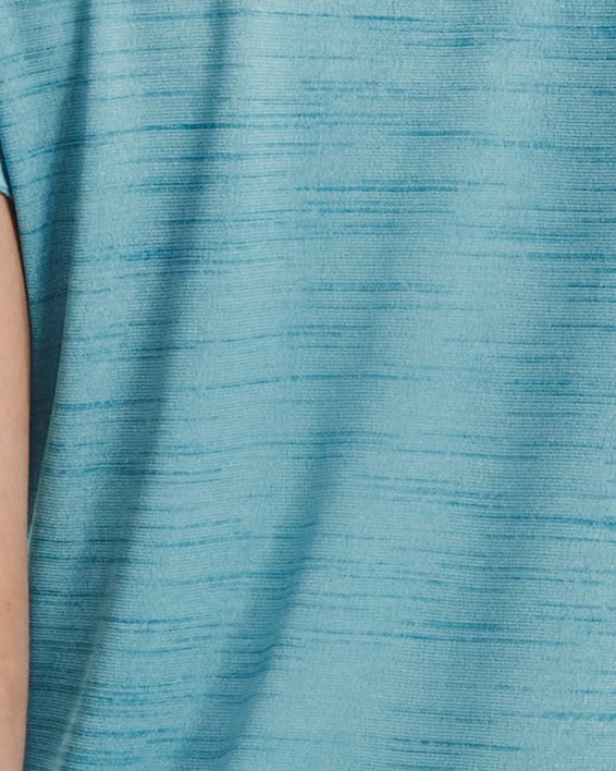 Women's UA Tech™ Tiger Short Sleeve, Blue, pdpMainDesktop image number 1