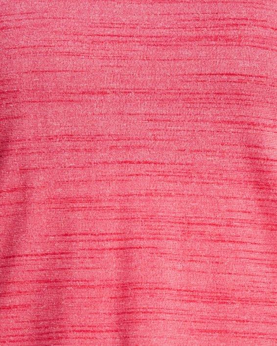 女士UA Tech™ Tiger短袖T恤 in Pink image number 0