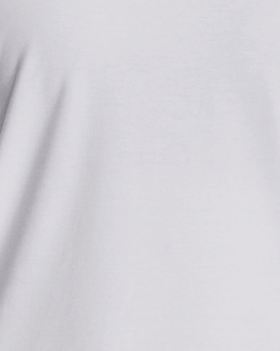 여성 UA 에센셜 코튼 스트레치 티셔츠 in White image number 0