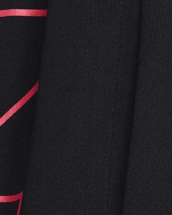 男士UA Tech™ Wordmark Graphic短褲 in Black image number 3