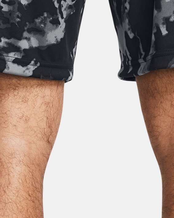 Shorts con estampado UA Tech™ para hombre, Black, pdpMainDesktop image number 1