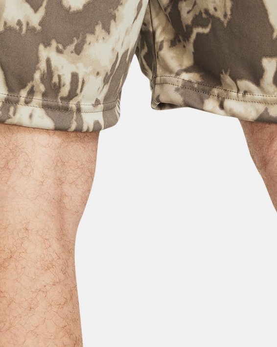 Shorts con estampado UA Tech™ para hombre, Brown, pdpMainDesktop image number 1