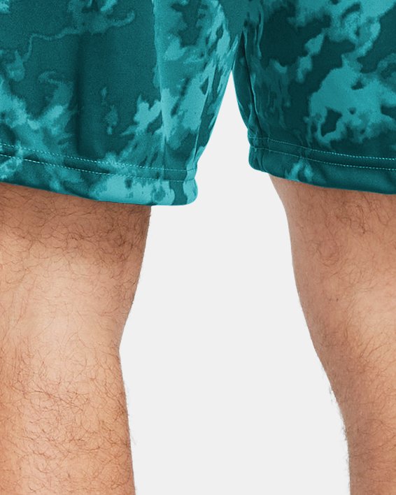 Shorts con estampado UA Tech™ para hombre, Blue, pdpMainDesktop image number 1