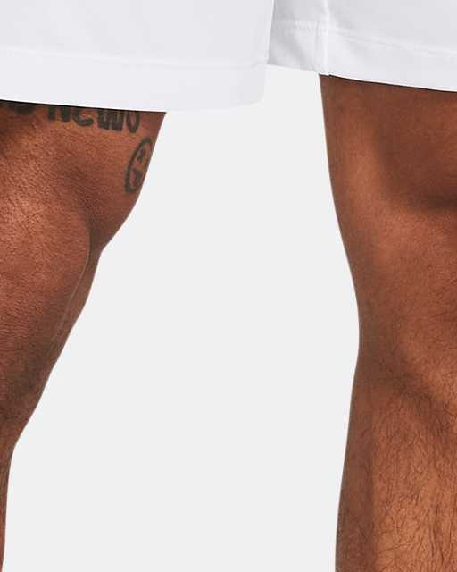Men's Athletic Shorts in White