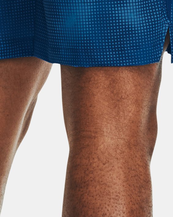 Men's UA Tech™ Vent Printed Shorts, Blue, pdpMainDesktop image number 1