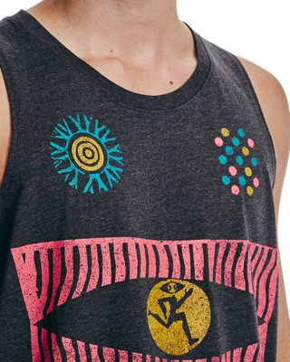 Men's UA We Run In Peace Singlet image number 4